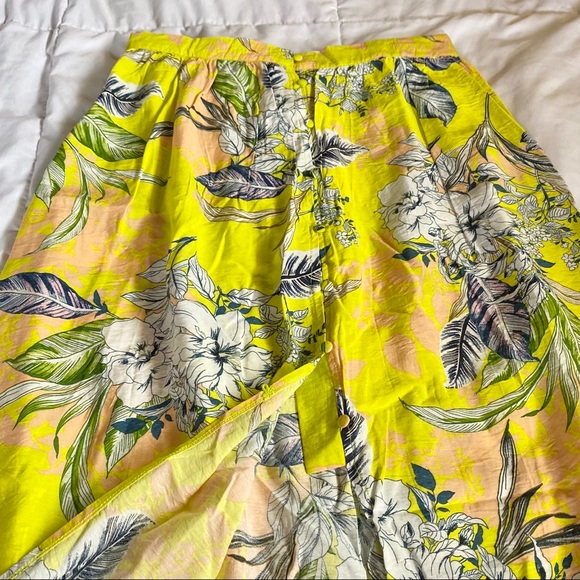NWT Neon Green Maxi Skirt - Picture 3 of 6